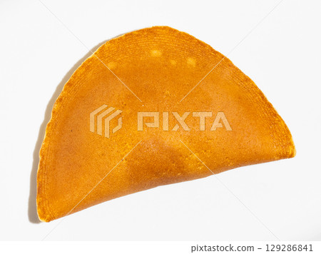 日本糖果，俯視圖，半月形銅鑼燒 129286841