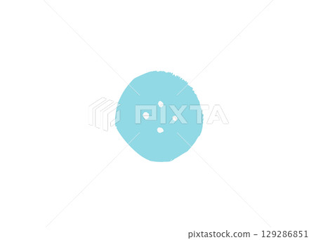 縫紉用的紐帶的手繪插圖 129286851