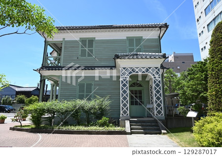 Western-style building at the Griffith Memorial Museum in Fukui City Western-style building at the Griffith Memorial Museum in Fukui City 129287017