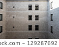 White building exterior 129287692