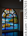 Beautiful stained glass 129287693