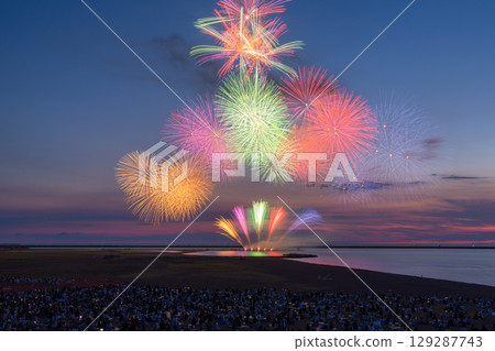 Niigata Prefecture: Gion Kashiwazaki Festival Sea Fireworks Display Niigata Prefecture: Gion Kashiwazaki Festival Sea Fireworks Display 129287743