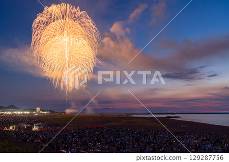 Niigata Prefecture: Gion Kashiwazaki Festival Sea Fireworks Display Niigata Prefecture: Gion Kashiwazaki Festival Sea Fireworks Display 129287756