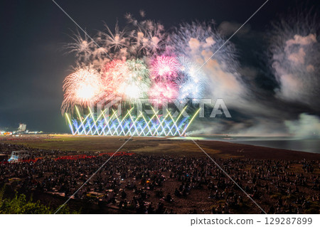Niigata Prefecture: Gion Kashiwazaki Festival Sea Fireworks Display Niigata Prefecture: Gion Kashiwazaki Festival Sea Fireworks Display 129287899