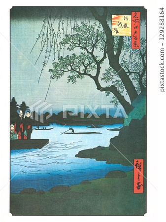 歌川廣重 江戶名勝百景（冬季篇）#106 Onmayagashi 129288164