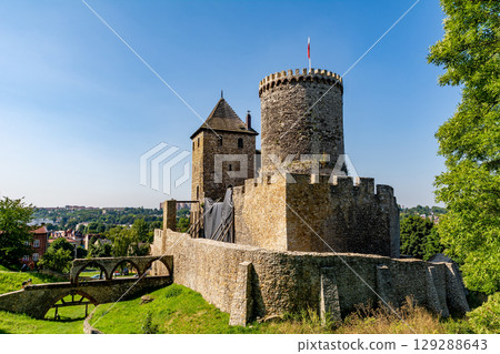 Castle from 14th century in Bedzin (Poland) 129288643