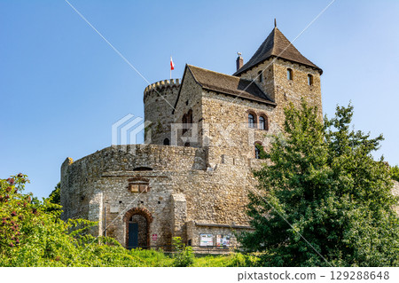 Castle from 14th century in Bedzin (Poland) 129288648