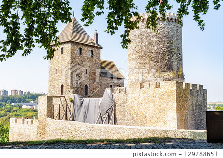Castle from 14th century in Bedzin (Poland) 129288651