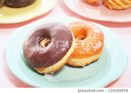 Assorted donuts Assorted donuts 129289459