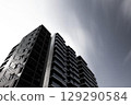 Long exposure of urban landscape 129290584
