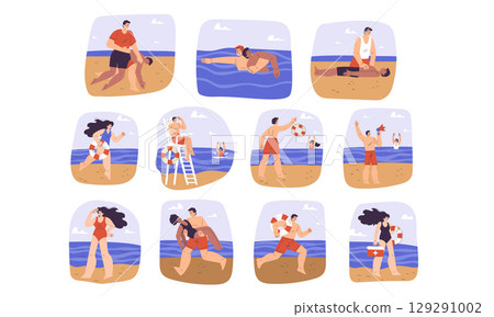Engaging in Fun Beach Activities for an Absolutely Perfect Summer Day at the Shoreline 129291002