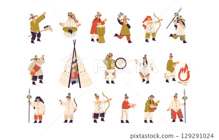 Artistic representations showcasing Traditional Music and Dance Festival Illustrations vividly Artistic representations showcasing Traditional Music and Dance Festival Illustrations vividly 129291024