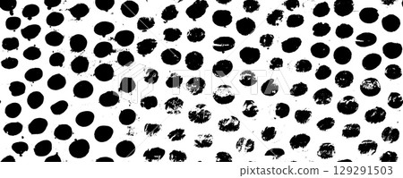 Ink dots pattern 129291503
