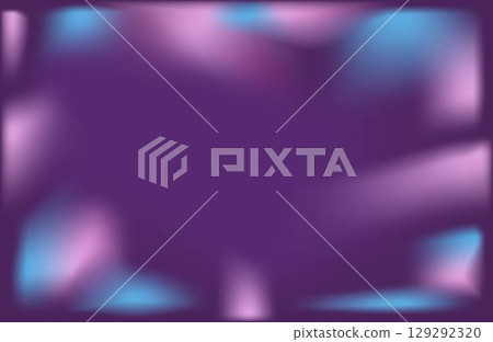 Dark mesh neon futuristic background. Vector vibrant glowing banner, dynamic horizontal disco cover. Amorphous blurry poster Dark mesh neon futuristic background. Vector vibrant glowing banner, dynamic horizontal disco cover. Amorphous blurry poster 129292320