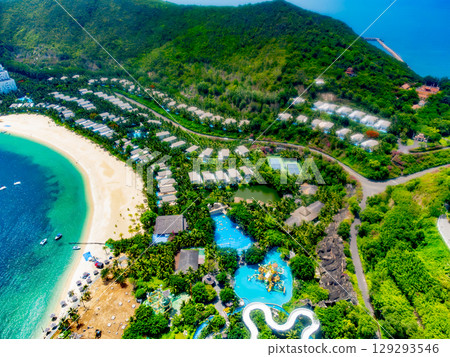 The hotel on the island. The hotel on the island. 129293546