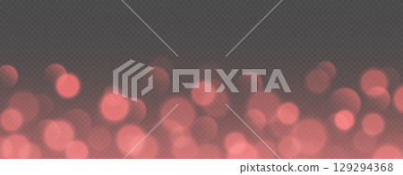 Red bokeh, blurred background with sparkling lights, blurry glitter effect. Red bokeh, blurred background with sparkling lights, blurry glitter effect. 129294368