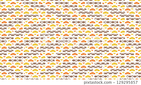 Autumn season colorful Japanese pattern background illustration 129295857