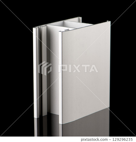 Aluminium profile sample 129296235