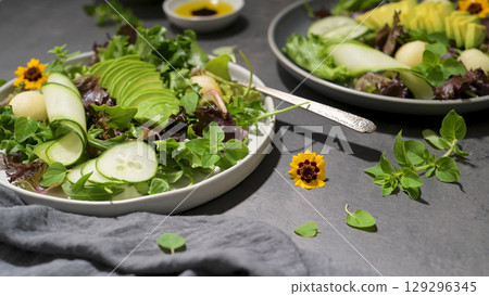 Fresh summer salad Fresh summer salad 129296345