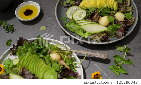 Fresh summer salad Fresh summer salad 129296348