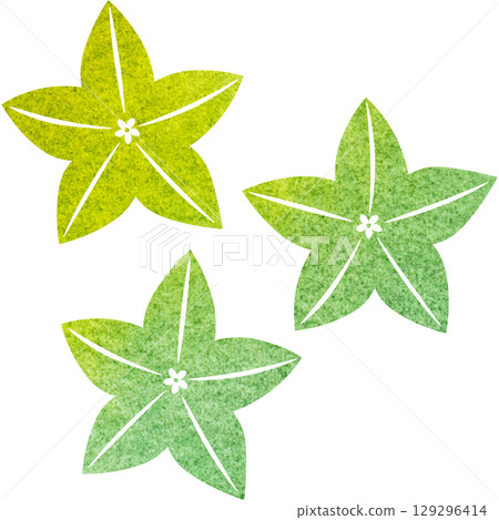 美麗的水彩風鈴草花圖示圖像插圖 129296414
