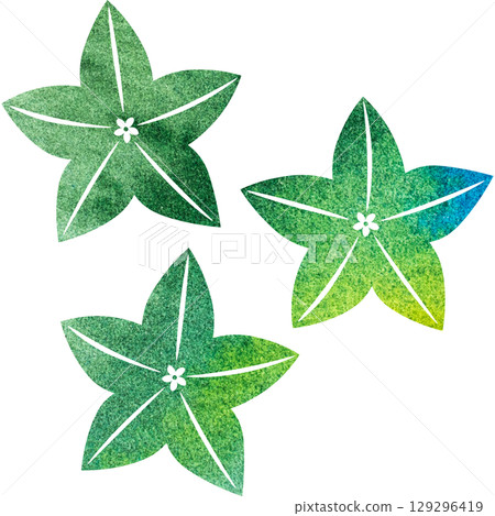 美麗的水彩風鈴草花圖示圖像插圖 美麗的水彩風鈴草花圖示圖像插圖 129296419