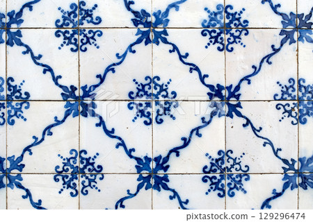 Portuguese glazed tiles 037 129296474