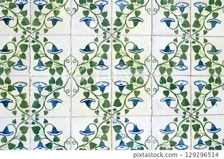Portuguese glazed tiles 044 Portuguese glazed tiles 044 129296514