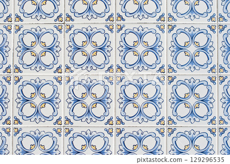 Portuguese glazed tiles 067 Portuguese glazed tiles 067 129296535
