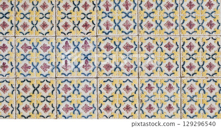 Portuguese glazed tiles 072 Portuguese glazed tiles 072 129296540