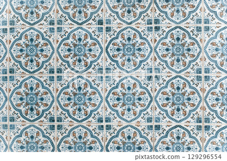 Portuguese glazed tiles 086 Portuguese glazed tiles 086 129296554