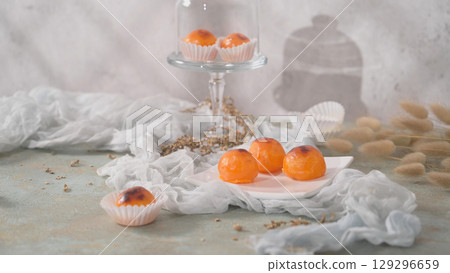 Portuguese egg chestnuts 129296659