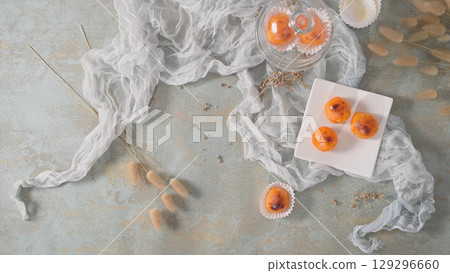 Portuguese egg chestnuts 129296660