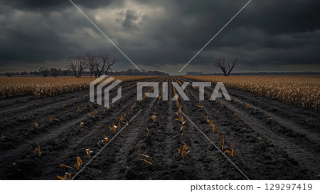 landscape photograph scene dawn sky clouds 129297419