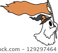 halloween, ghost, vector 129297464
