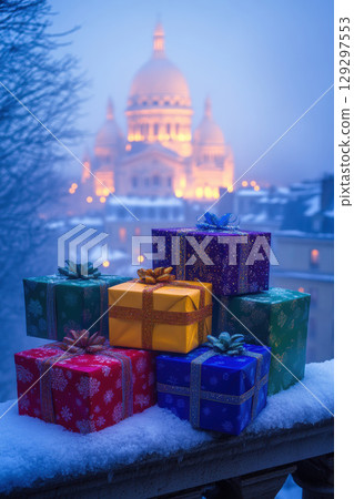 paris photograph collection heart twilight basilica 129297553