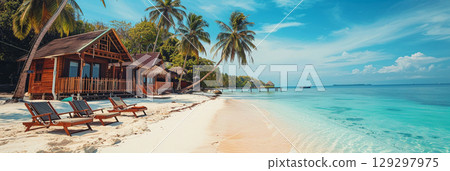 Dentist working on patient mouth in dental clinic. 129297975