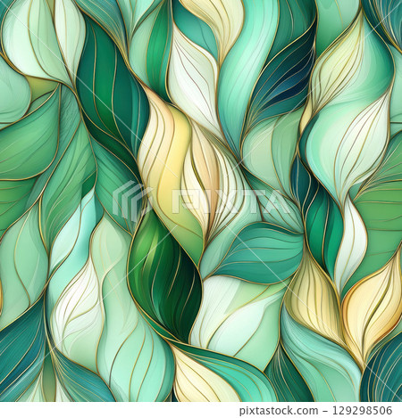 view pattern gold design closeup green view pattern gold design closeup green 129298506