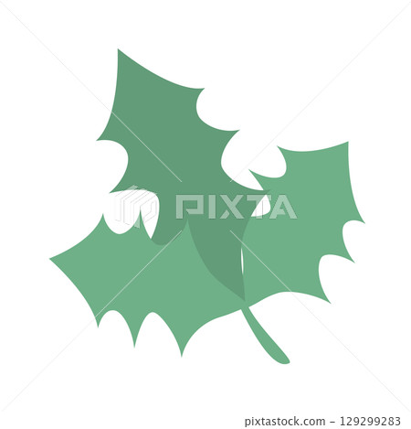 Holly illustration set 129299283