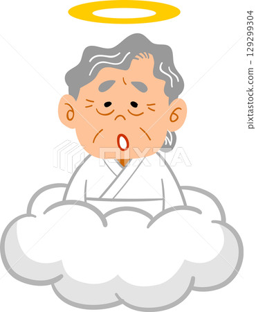 天堂裡的奶奶一臉不滿 天堂裡的奶奶一臉不滿 129299304