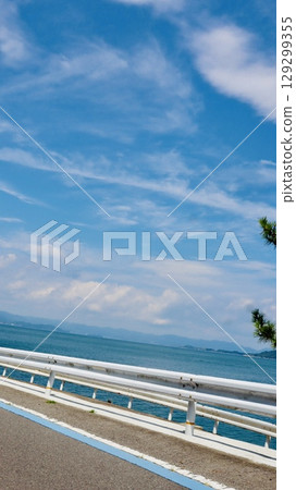 Summer scenery of Kamagari Island Summer scenery of Kamagari Island 129299355
