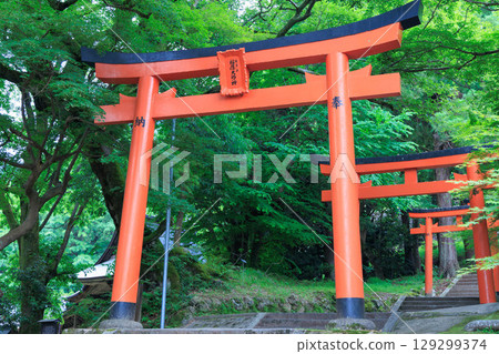 有子山稻荷神社 出石城 有子山稻荷神社 出石城 129299374