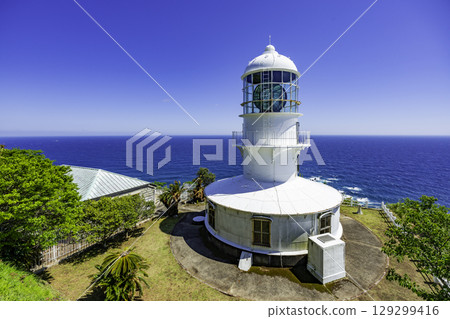 高知縣室戶市室戶岬燈塔 高知縣室戶市室戶岬燈塔 129299416