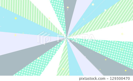 可愛又醒目的設計,閃閃發光的星星(黃綠色、淺藍色、白色) 可愛又醒目的設計,閃閃發光的星星(黃綠色、淺藍色、白色) 129300470