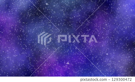 夢幻般的銀河漸變背景漂浮在深沉的黑暗中 夢幻般的銀河漸變背景漂浮在深沉的黑暗中 129300472