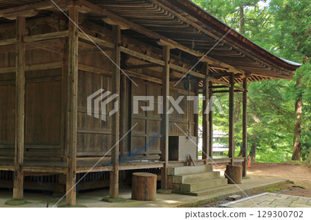Important cultural property Matsuodera Yakushido Azumino City Nagano Prefecture Important cultural property Matsuodera Yakushido Azumino City Nagano Prefecture 129300702