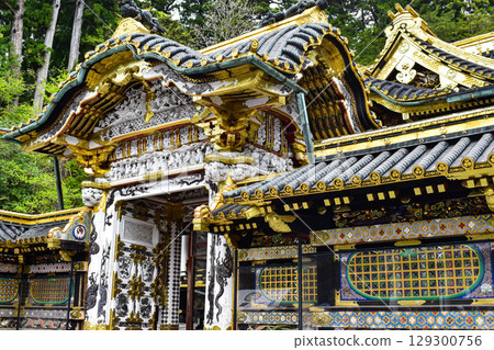 [栃木] 日光東照宮門：感受歷史的厚重 129300756