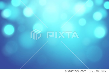 Blue Bokeh Light Background, Fresh and Soothing Blur for Clean and Modern Designs 129301307