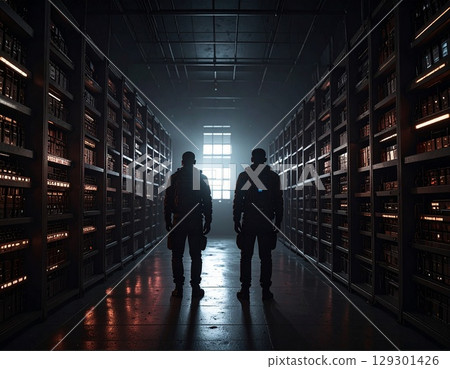 People infiltrating enemy facilities 129301426