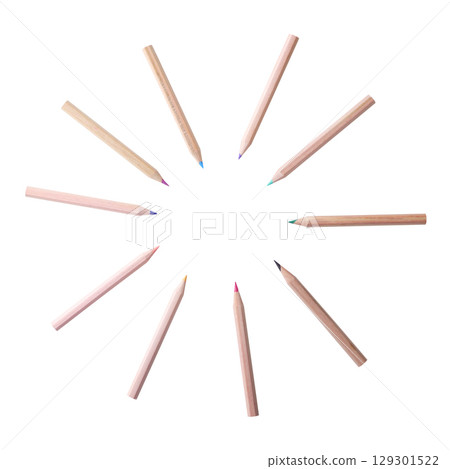 彩色的鉛筆 彩色的鉛筆 129301522